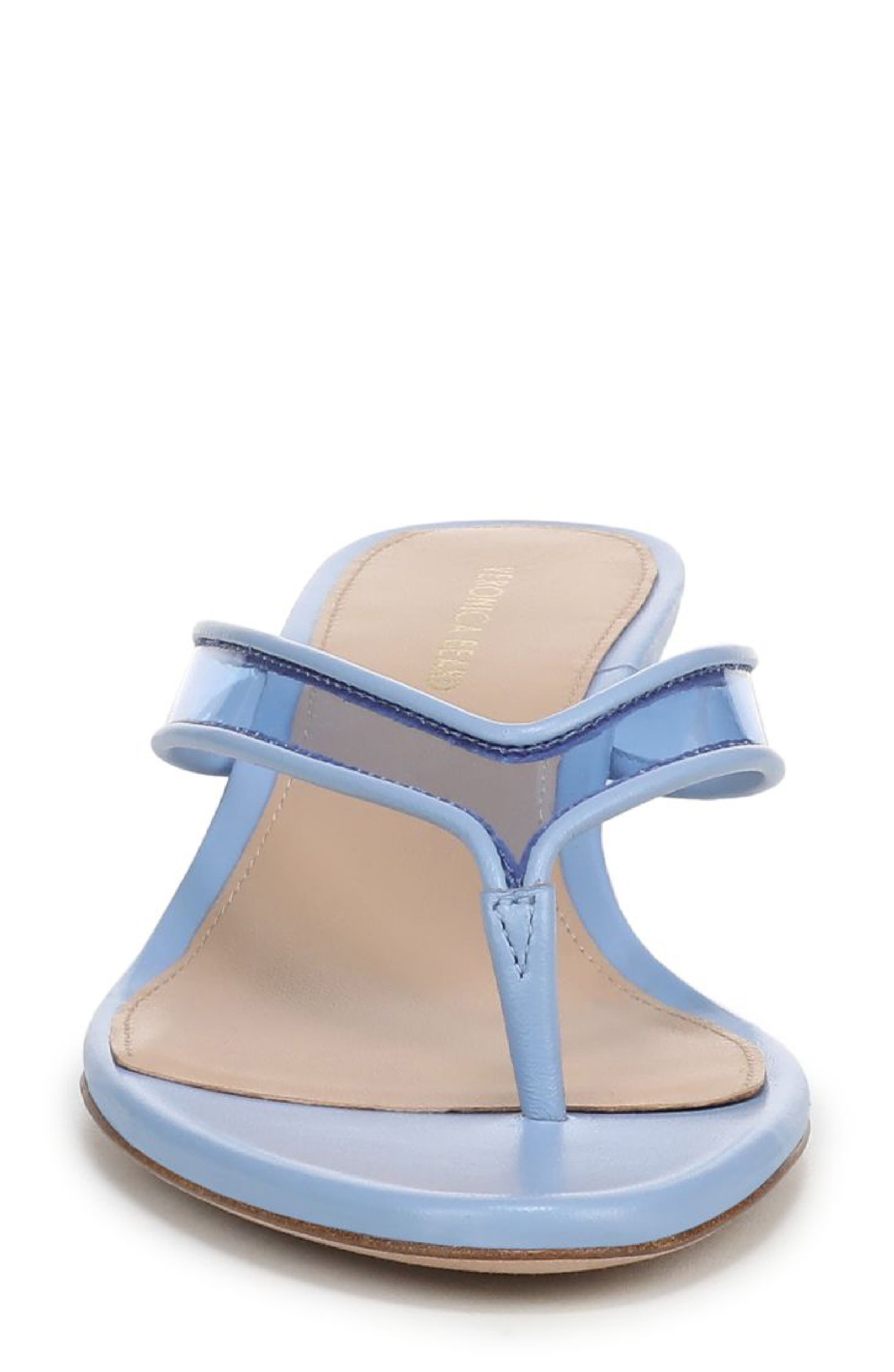 Clea Wedge Flip Flop, Alternate, color, BLUE JAY