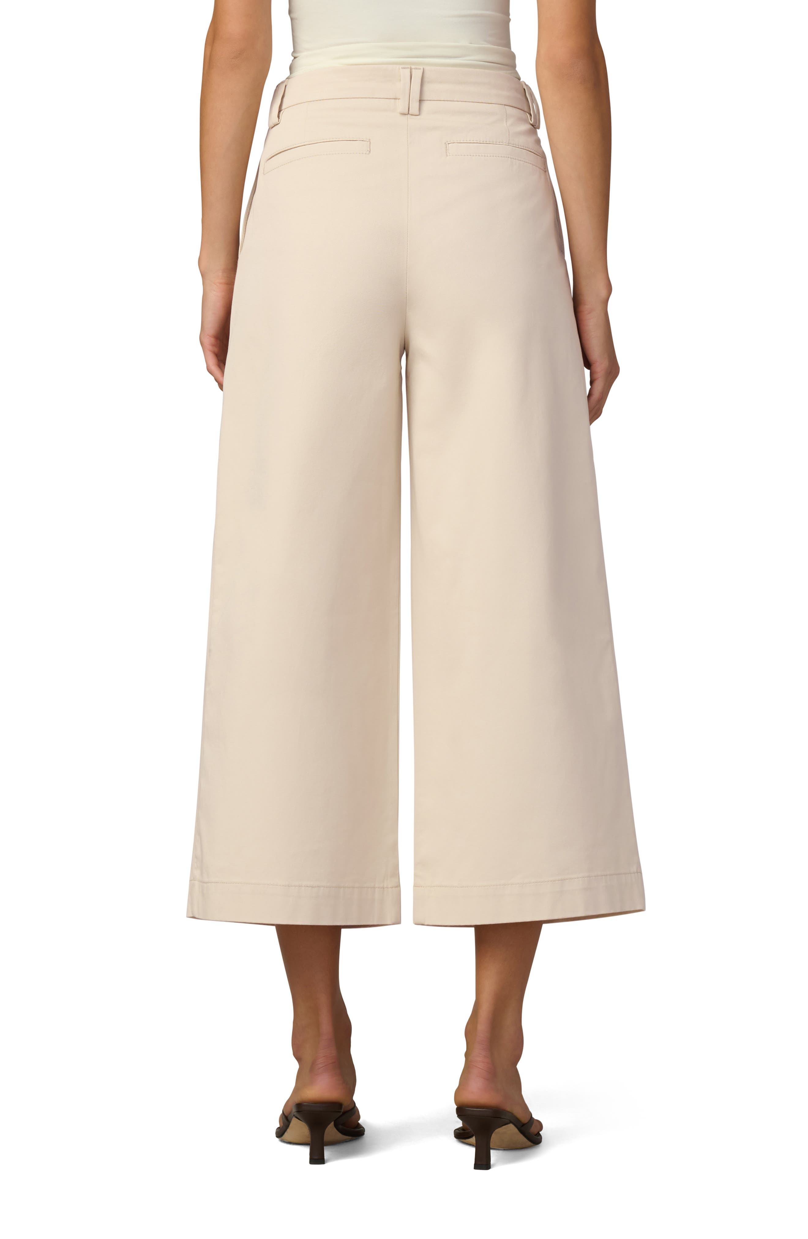 Pleated Culotte Pants - image 2