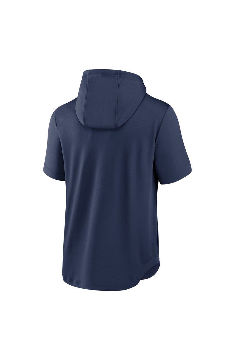 Nike Men's Nike Navy Detroit Tigers Springer Short Sleeve Team Pullover Hoodie, Alternate, color, Navy