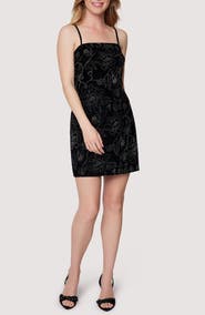 Lost + Wander Garden Gala Metallic Floral Minidress