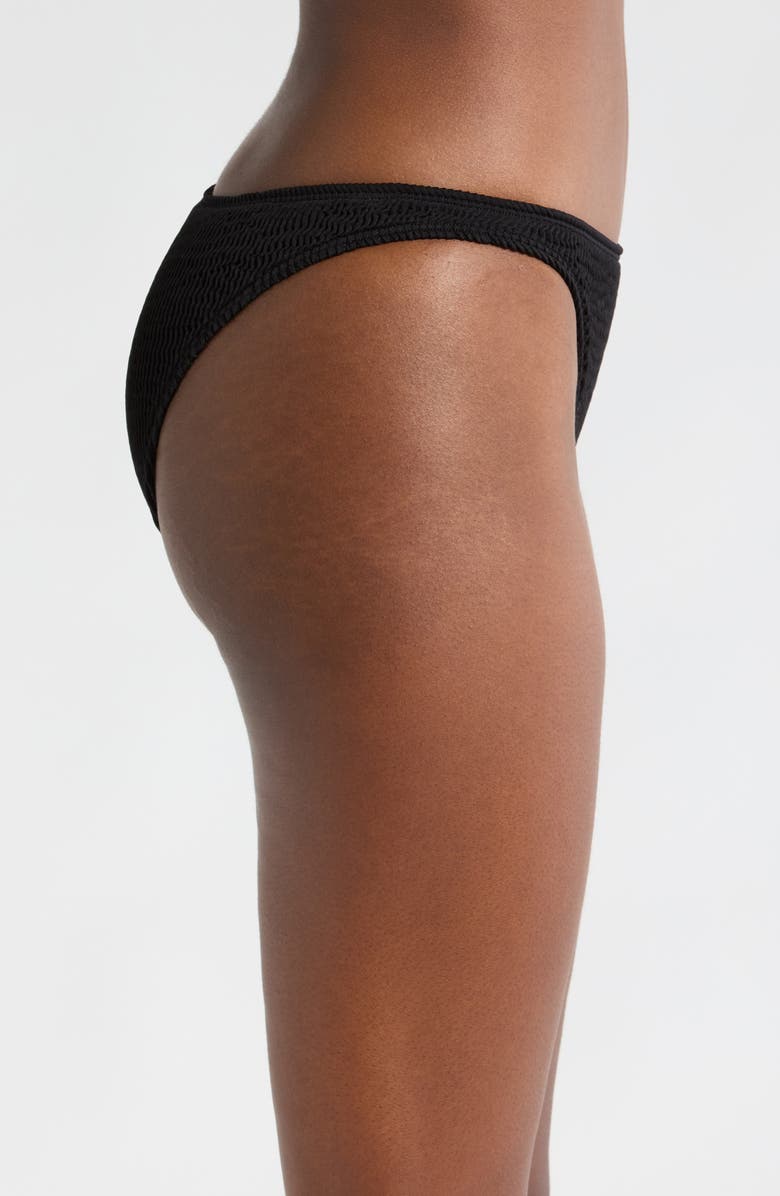 CLEONIE Channel Textured Bikini Bottoms, Alternate, color,
