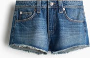 H&M Frayed Denim Shorts
