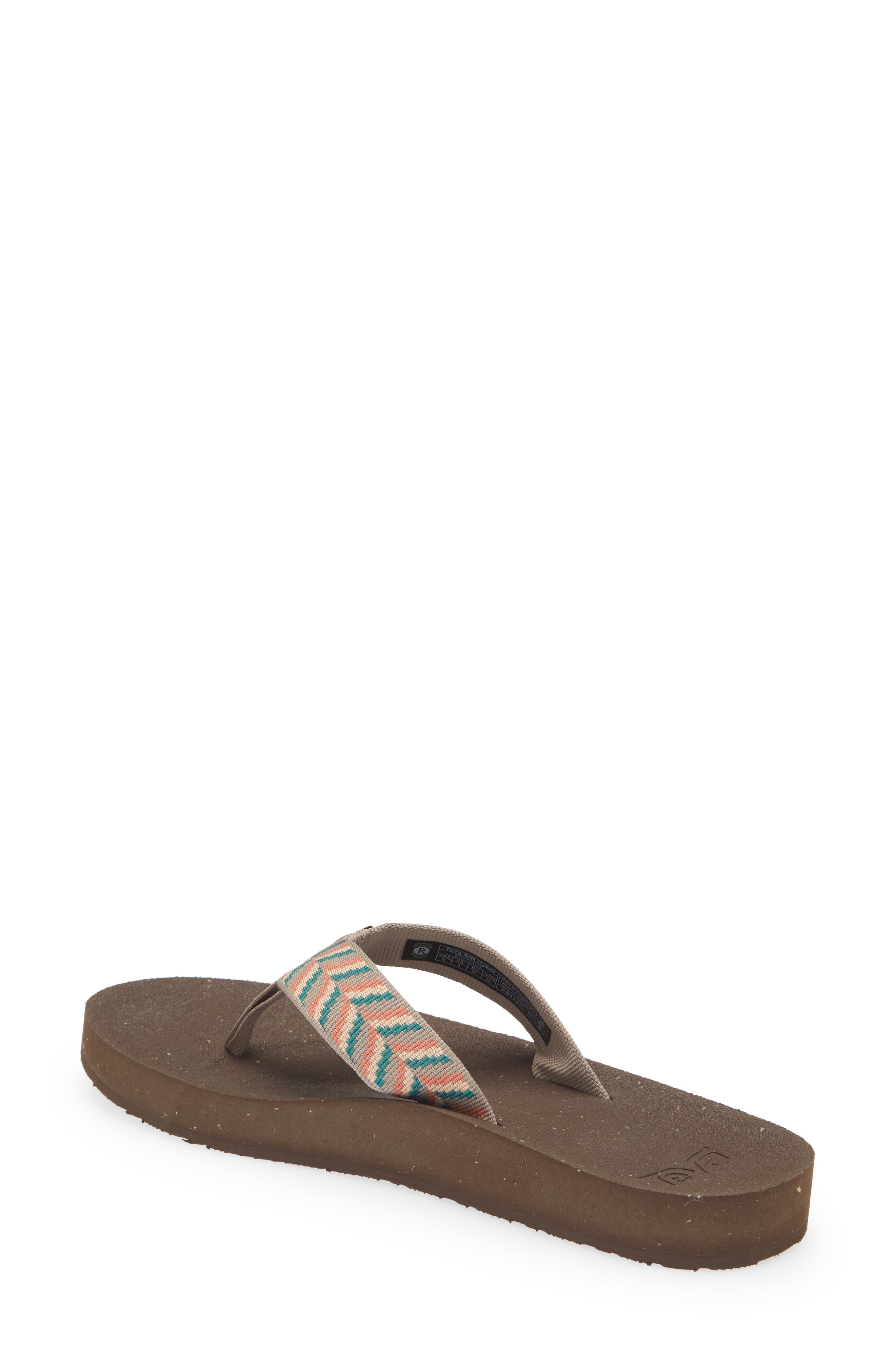 Reflip Flip Flop, Alternate, color, RETRO GEOMETRIC NEUTRAL