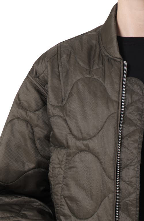 AGOLDE AGOLDE IONA QUILTED NYLON JACKET