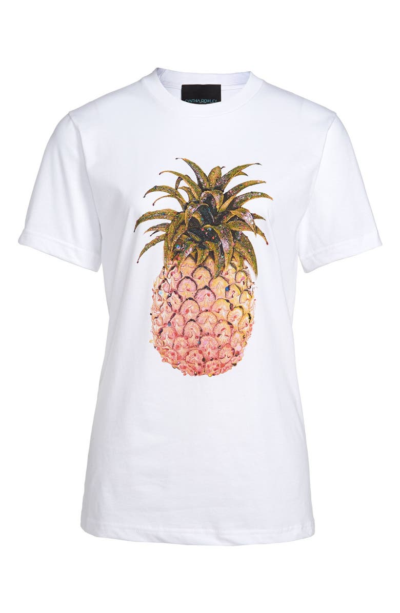 Cynthia Rowley 'Pineapple' Tee, Alternate, color, 