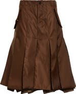 Sacai Nylon Twill Skirt