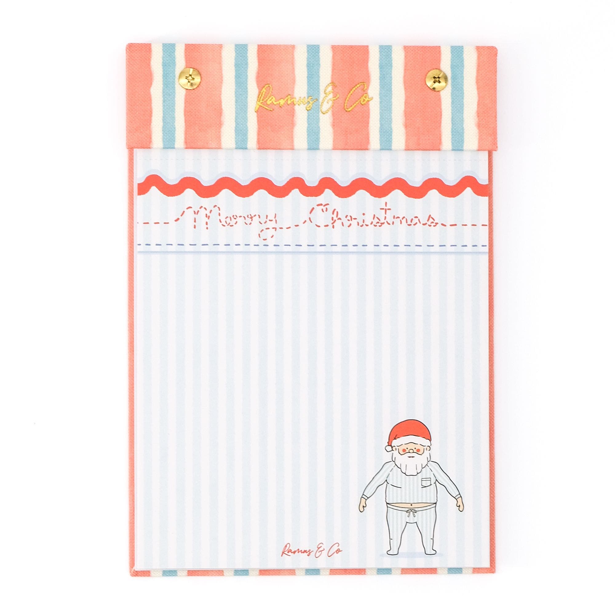 Santa in PJs