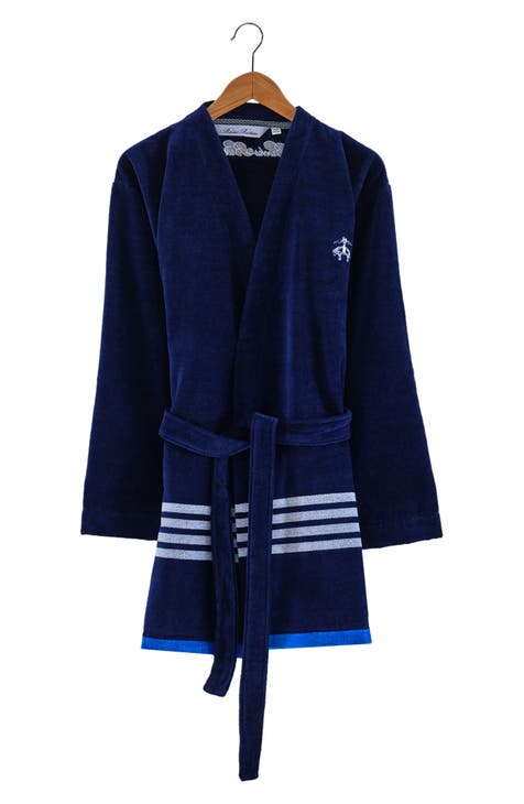 Nautical Blanket Cotton Robe