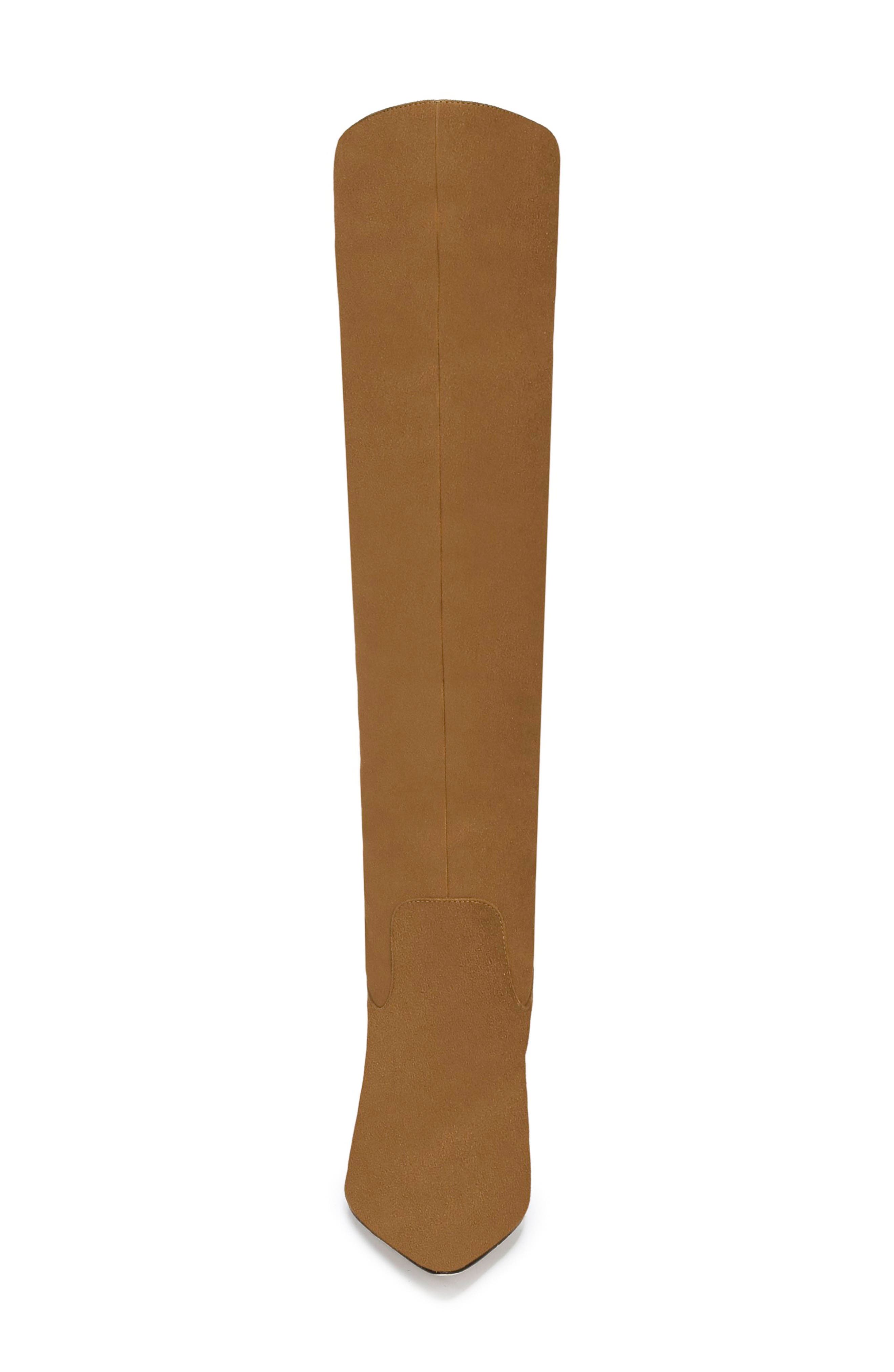 Garance Knee High Boot, Alternate, color, WOOD SUEDE