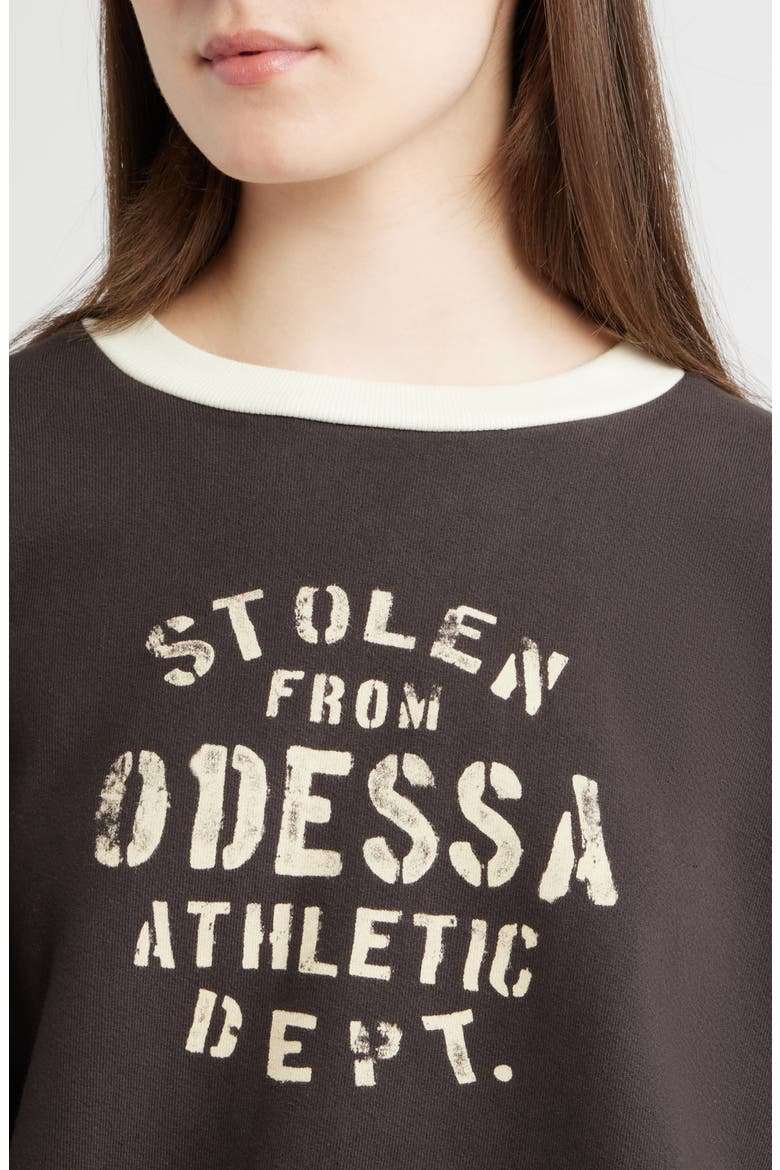 Stolen from Odessa Oversized Graphic Sweatshirt, Alternate, color, REACTIVE BLACK COMBO