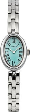 Timex® Cavatina Oval Bracelet Watch, 19mm