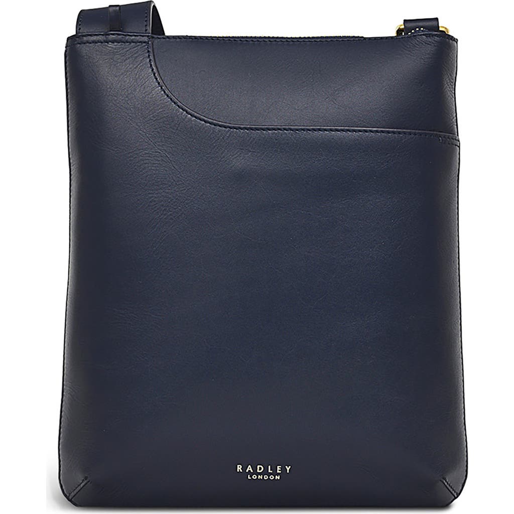Radley London Pockets Icon Leather Crossbody Bag In Ink