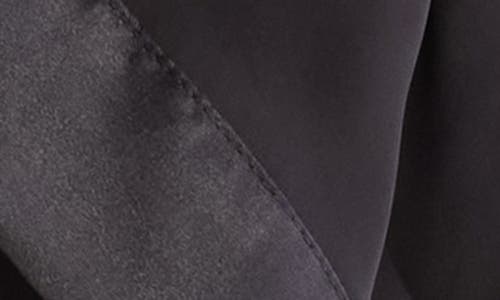 Nordstrom Rack Oversize Chiffon Border Scarf In Black