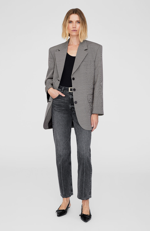 Anine Bing Sara Blazer In Gray