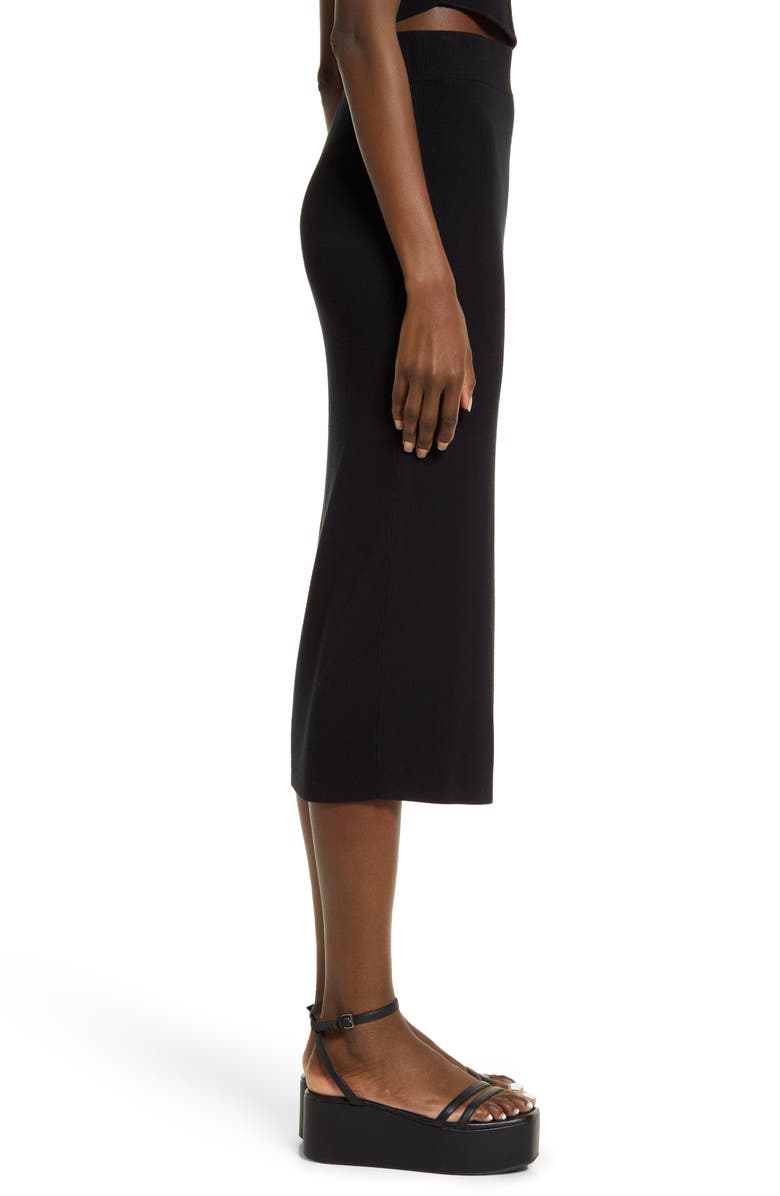 Open Edit Rib Pencil Skirt, Alternate, color,