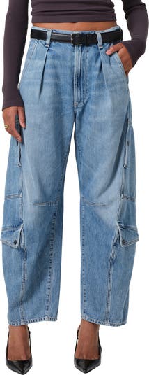 Flight Barrel Leg Jeans