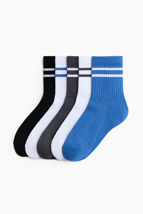 H&m Kids'  5-pack Sports Socks With Drymove In Multi
