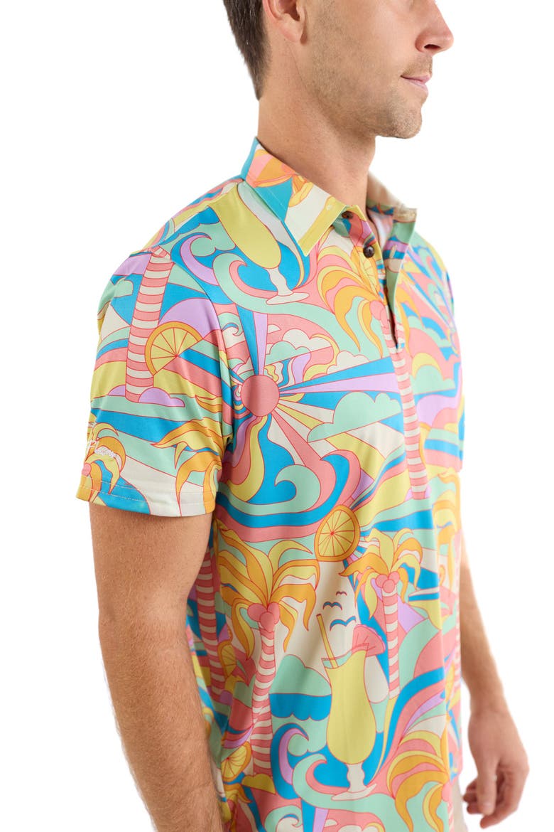 The Paradiso - Golf Shirt, Alternate, color, Yellow