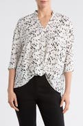 PATRIZIA LUCA V-Neck Untuck Top