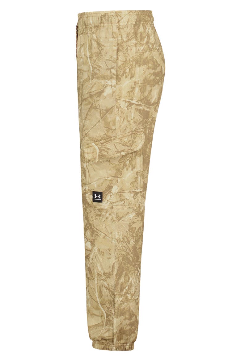 Kids' AOP Cargo Joggers, Alternate, color, FIELD KHAKI