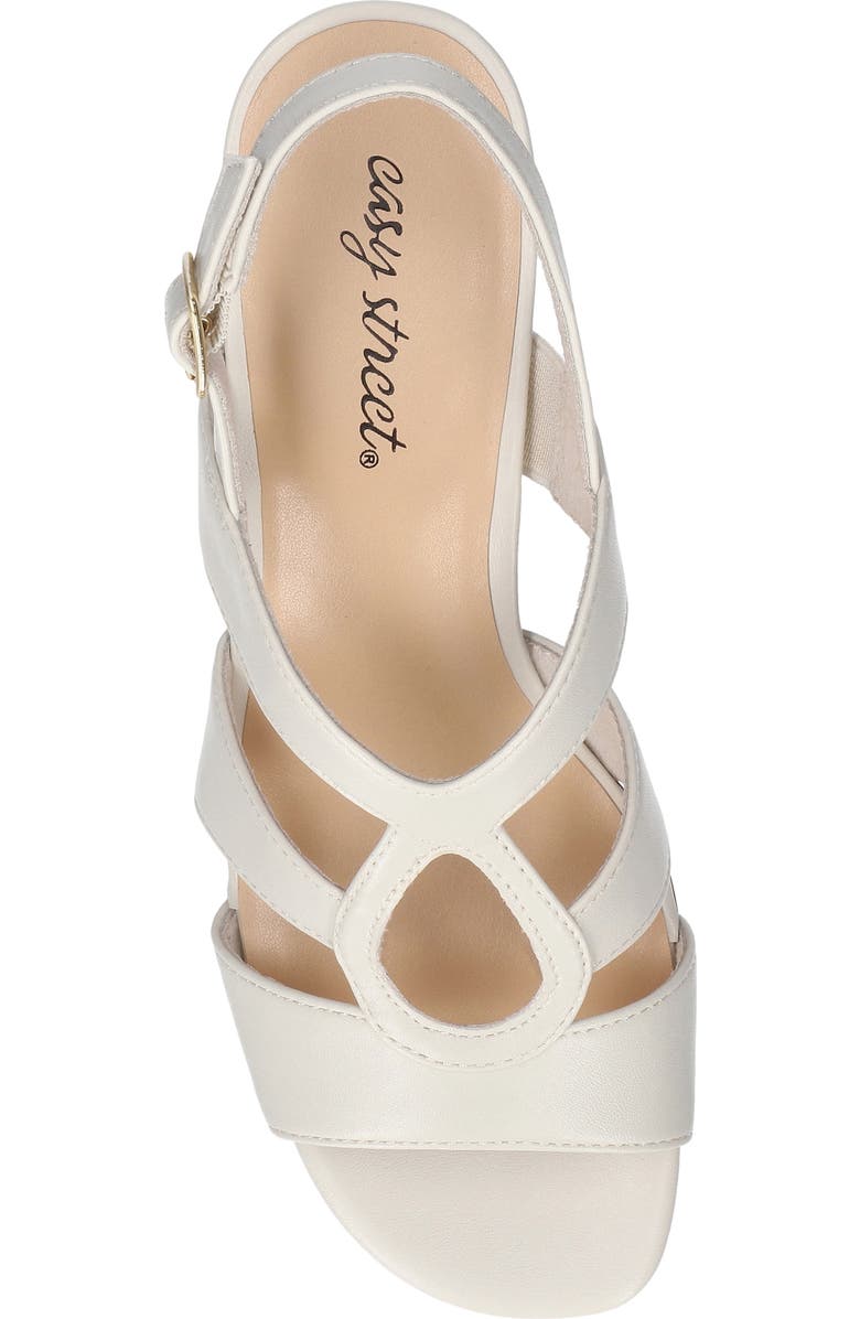 EASY STREET Zella Slingback Sandal, Alternate, color, Bone