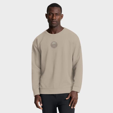 Men
s Fanatics Tan Buffalo Sabres Authentic Pro Road Tri-Blend Sweatshirt