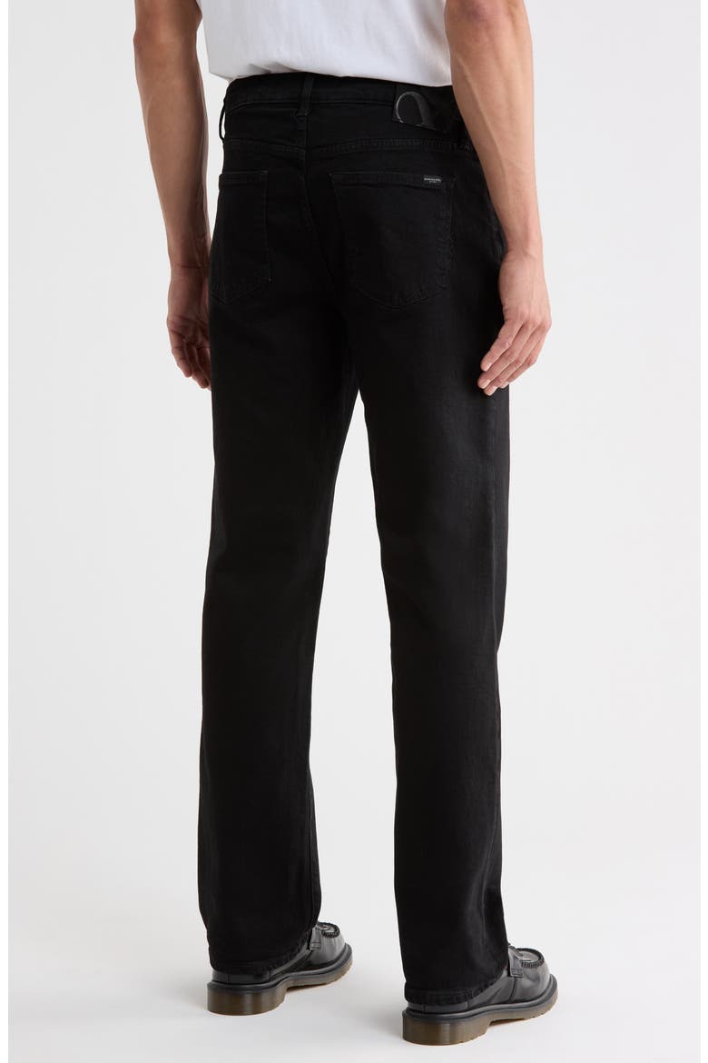 Canal Authentic Straight Fit Denim Jeans, Alternate, color, METEORITE DENIM