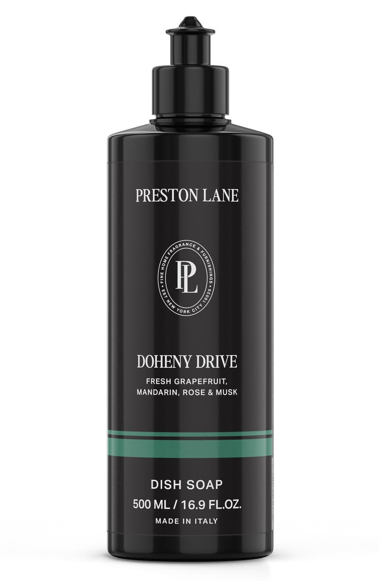 Preston Lane Doheny Drive Dish Soap, Main, color, Doheny Drive