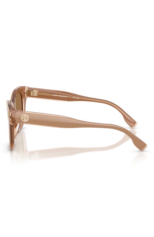 Tory Burch 51mm Square Sunglasses In Brown
