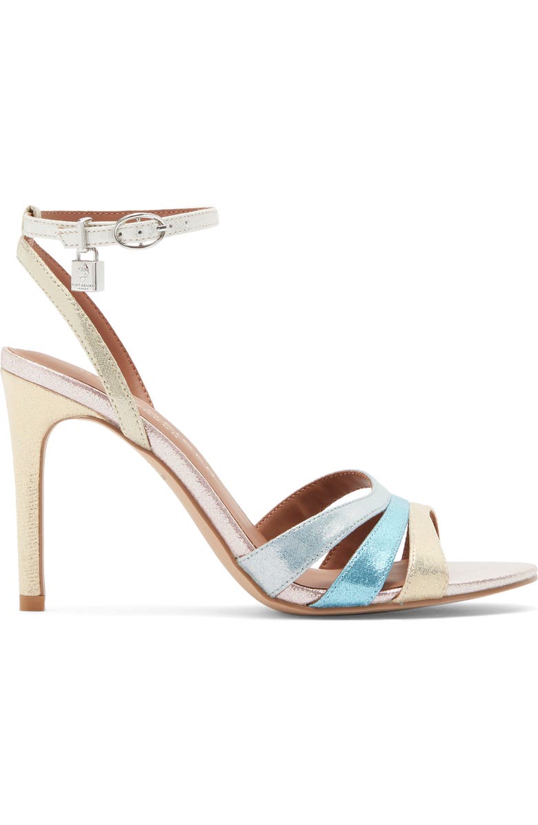 Kurt Geiger London Brixton Ankle Strap Dress Sandal, Alternate, color,