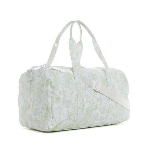 Trvl Design Bunny Toile Duffel In Green