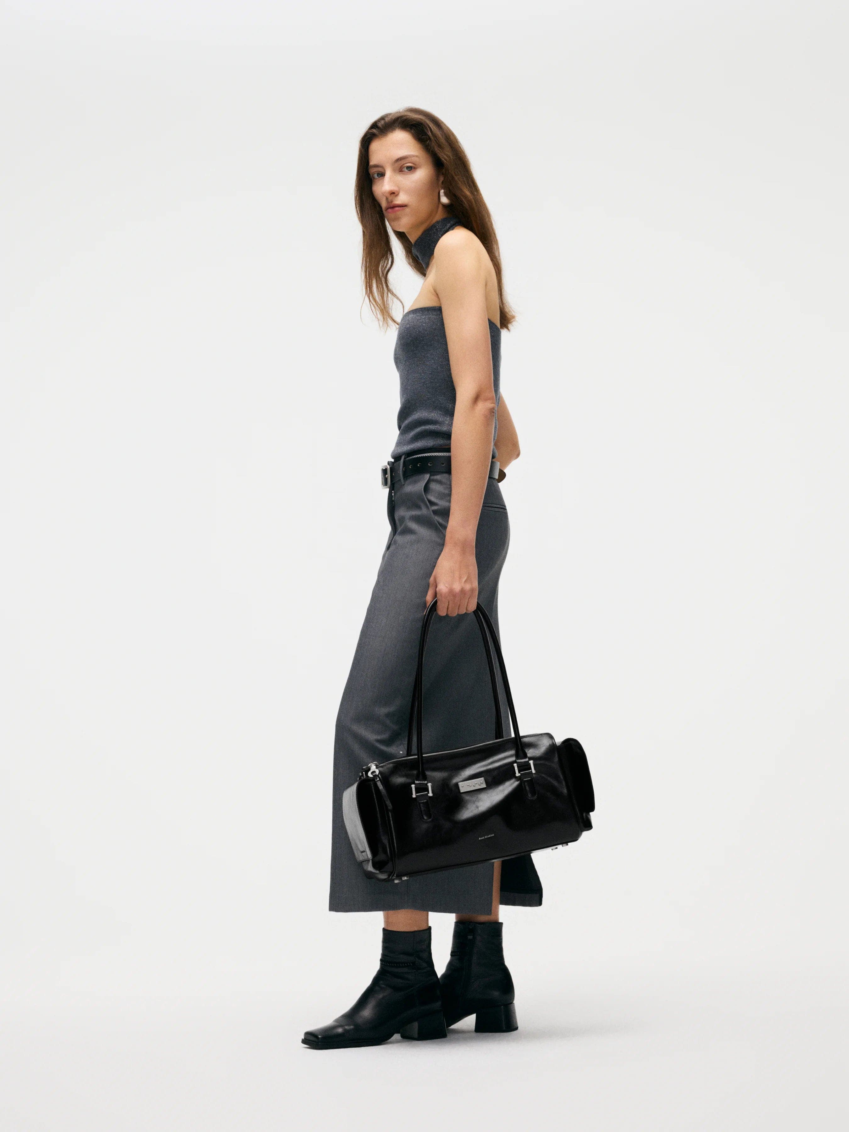 Aest Studios Capture Large Shoulder Bag, Alternate, color, Black