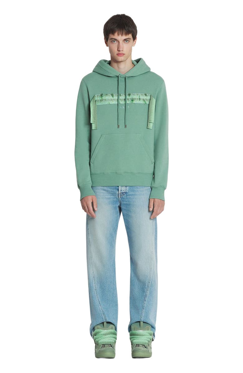 Lanvin CURB LACE HOODIE, Main, color, 