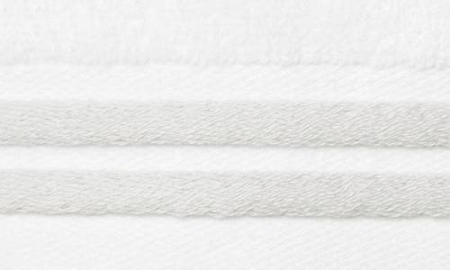 Sferra Aura Nuova Washcloth In White/lunar