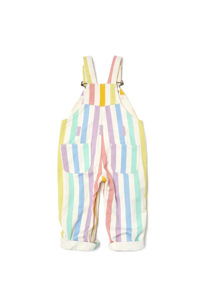 Classic Wide Stripe Overalls, Alternate, color, Multicolour