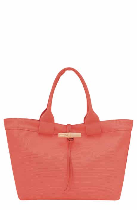 Large Le Roseau Toile Cotton Canvas Tote