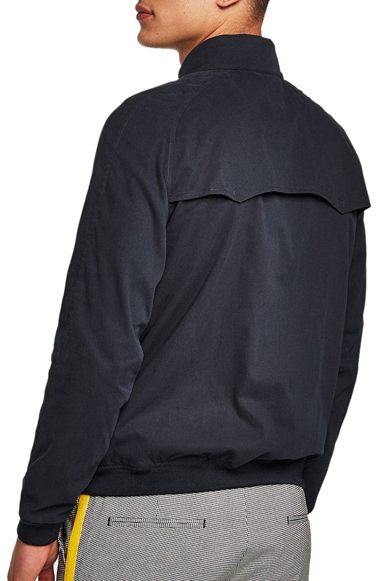 Harrington Jacket, Alternate, color, DARK BLUE