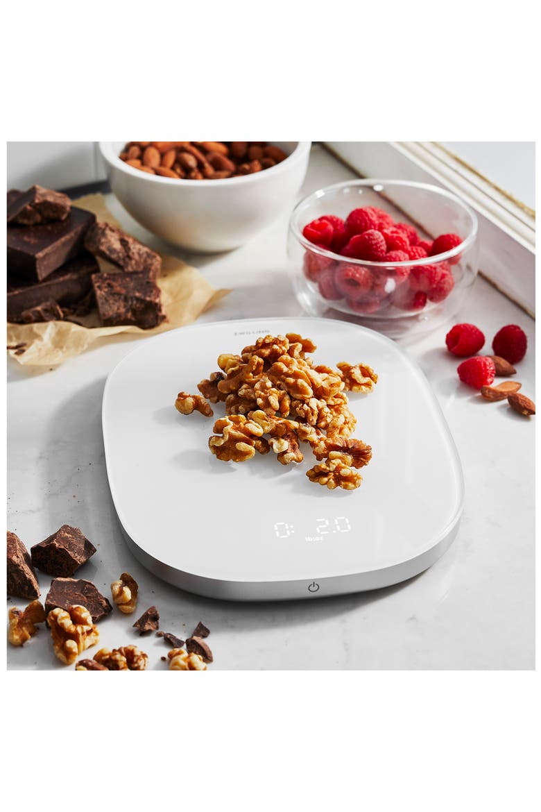 Enfinigy Digital Kitchen Scale, Alternate, color, WHITE