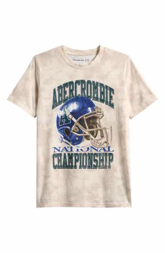 abercrombie kids Kids' Football Championship Graphic T-Shirt