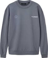 AllSaints Emblem Graphic Sweatshirt