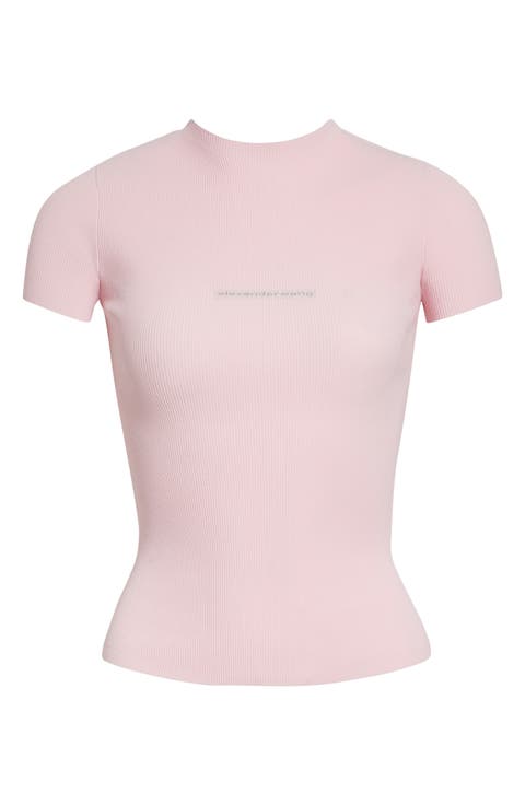 Jacquard Logo Rib Sweater