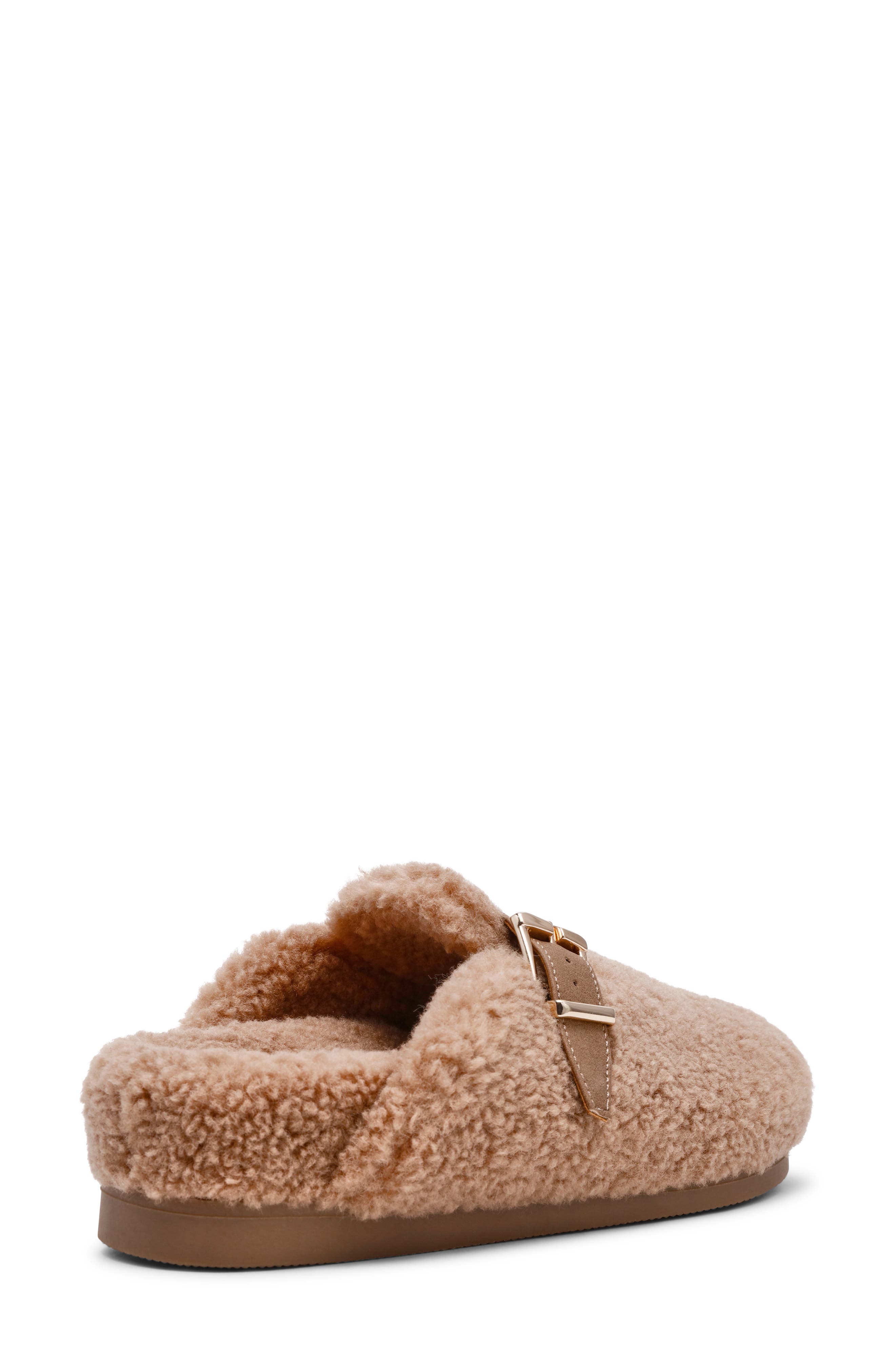 DV by Dolce Vita Anina Faux Shearling Lined Mule, Alternate, color, Natural Plush