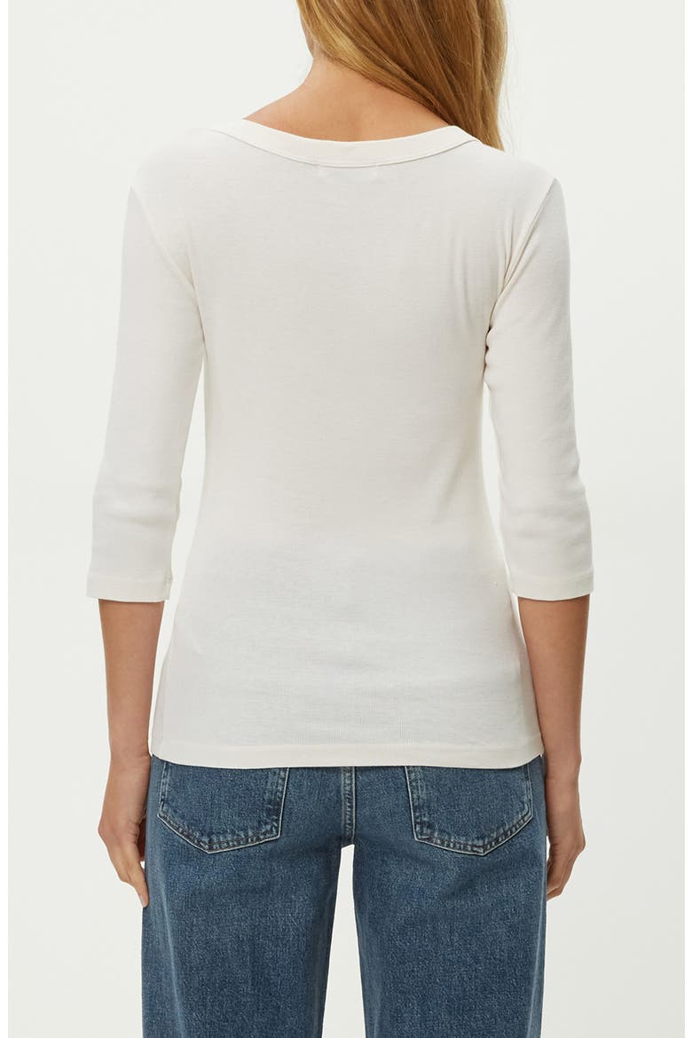 Basic Band Crewneck T-Shirt, Alternate, color, CHALK