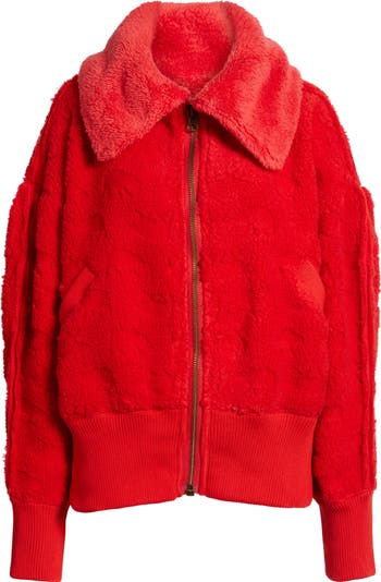 Cozy Up Textured Fleece Cardigan