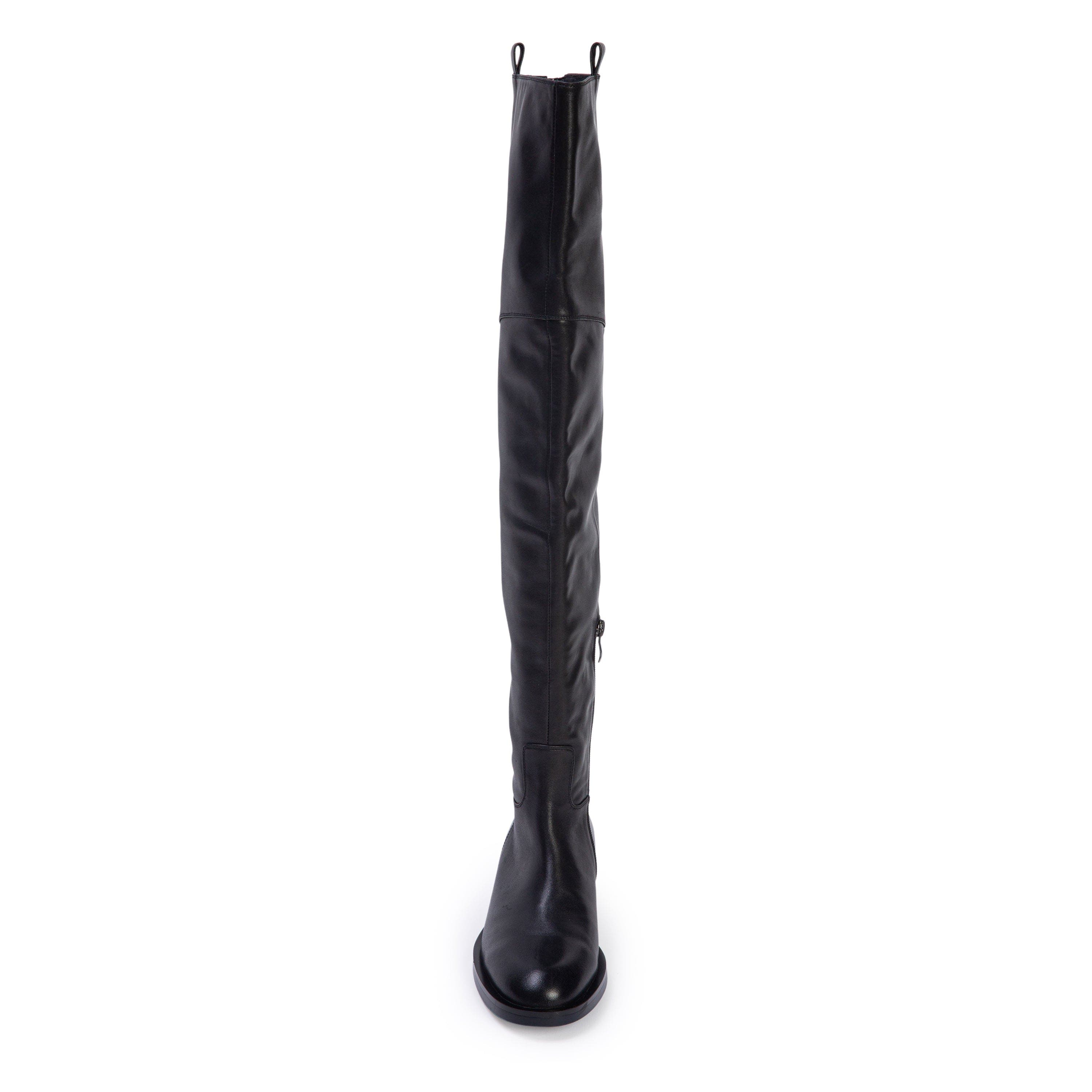 Piper Boot, Alternate, color, Black Leather