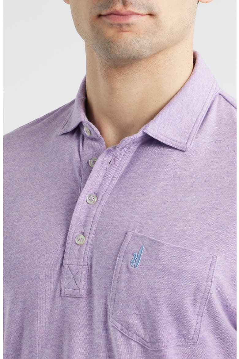 Heathered Original 2.0 Regular Fit Polo, Alternate, color, AVIATION