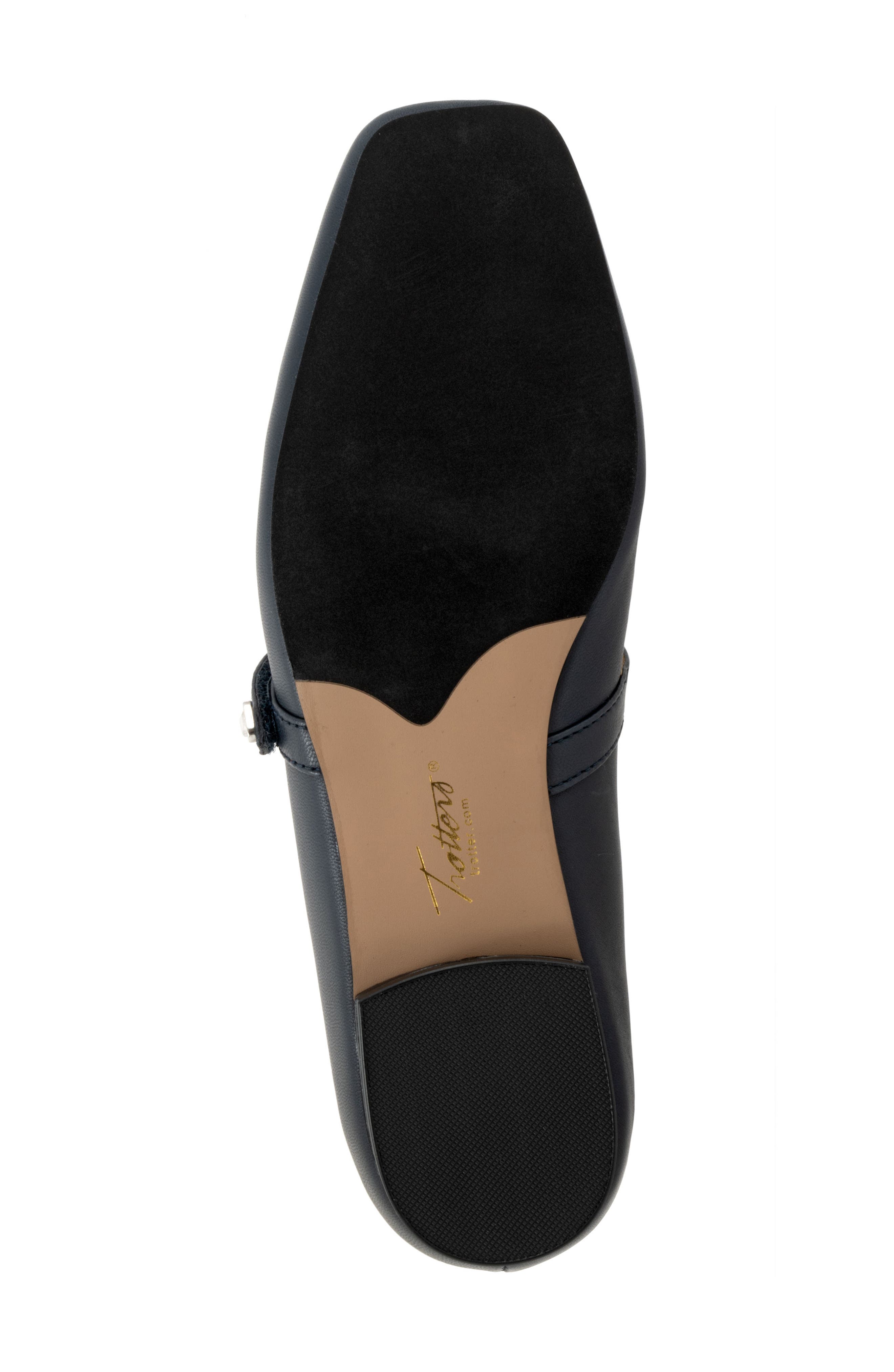 Hazel Mary Jane Flat, Alternate, color, NAVY