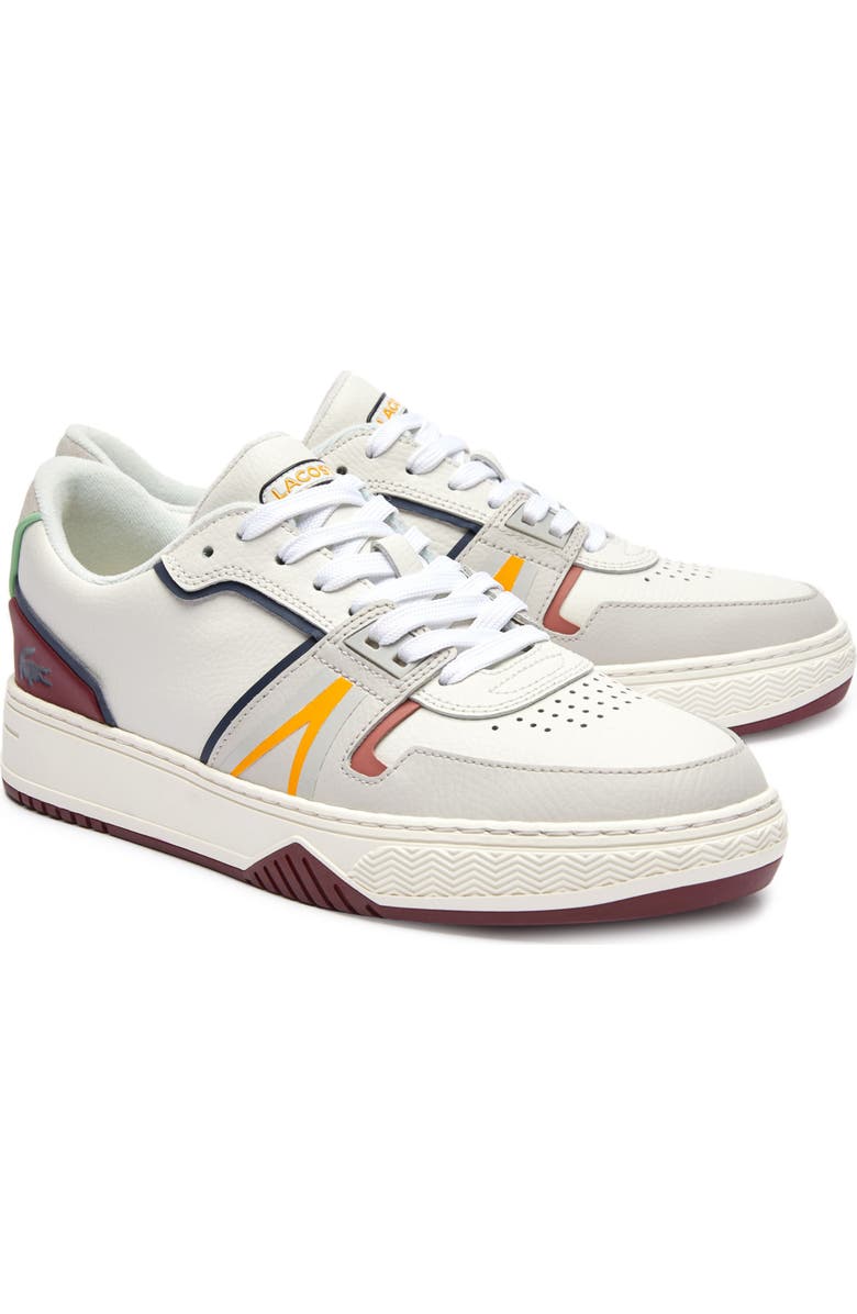 Lacoste L001 Leather Sneaker, Alternate, color,