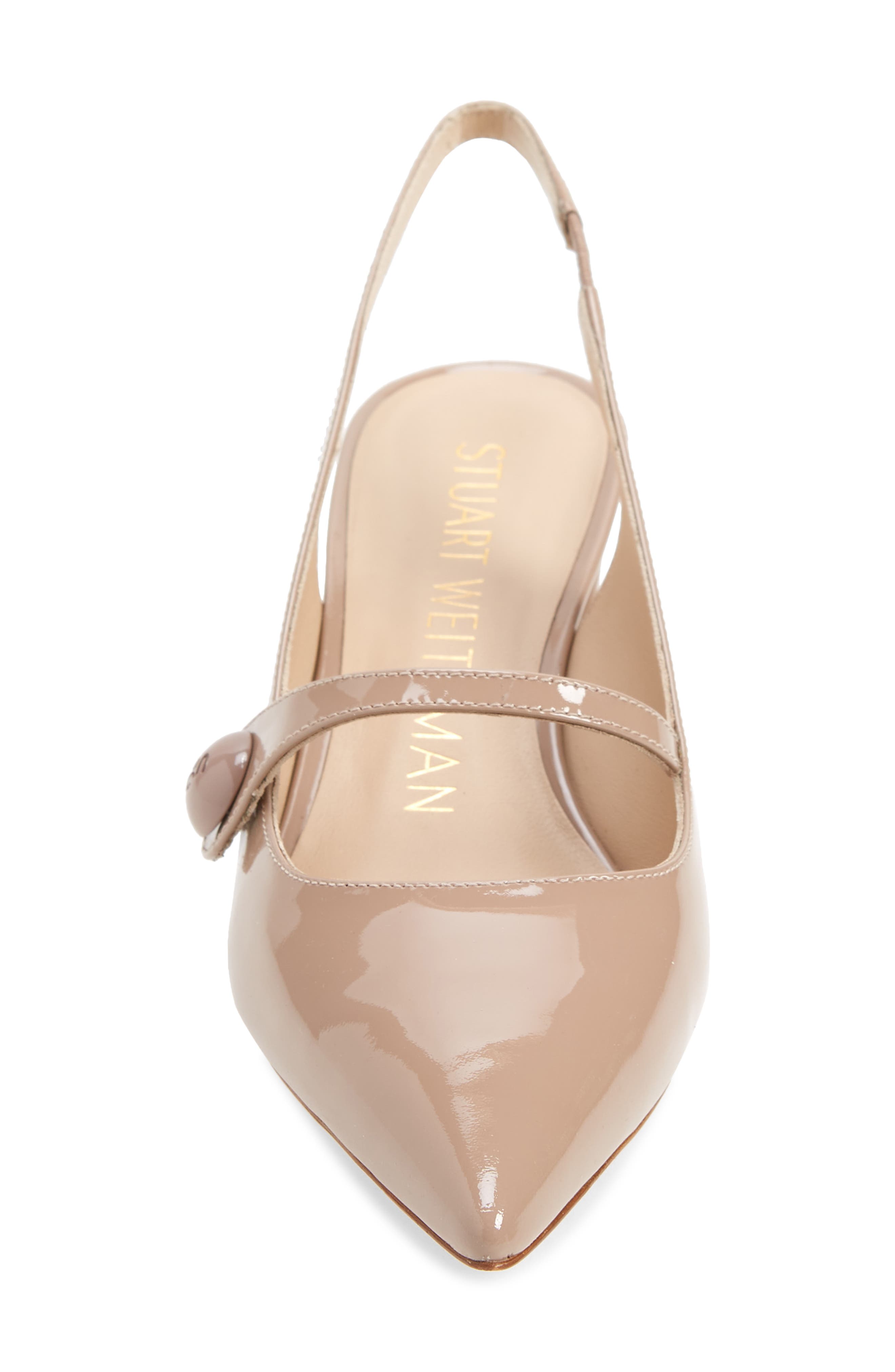 Pointed Toe Slingback Pump, Alternate, color, FAWN