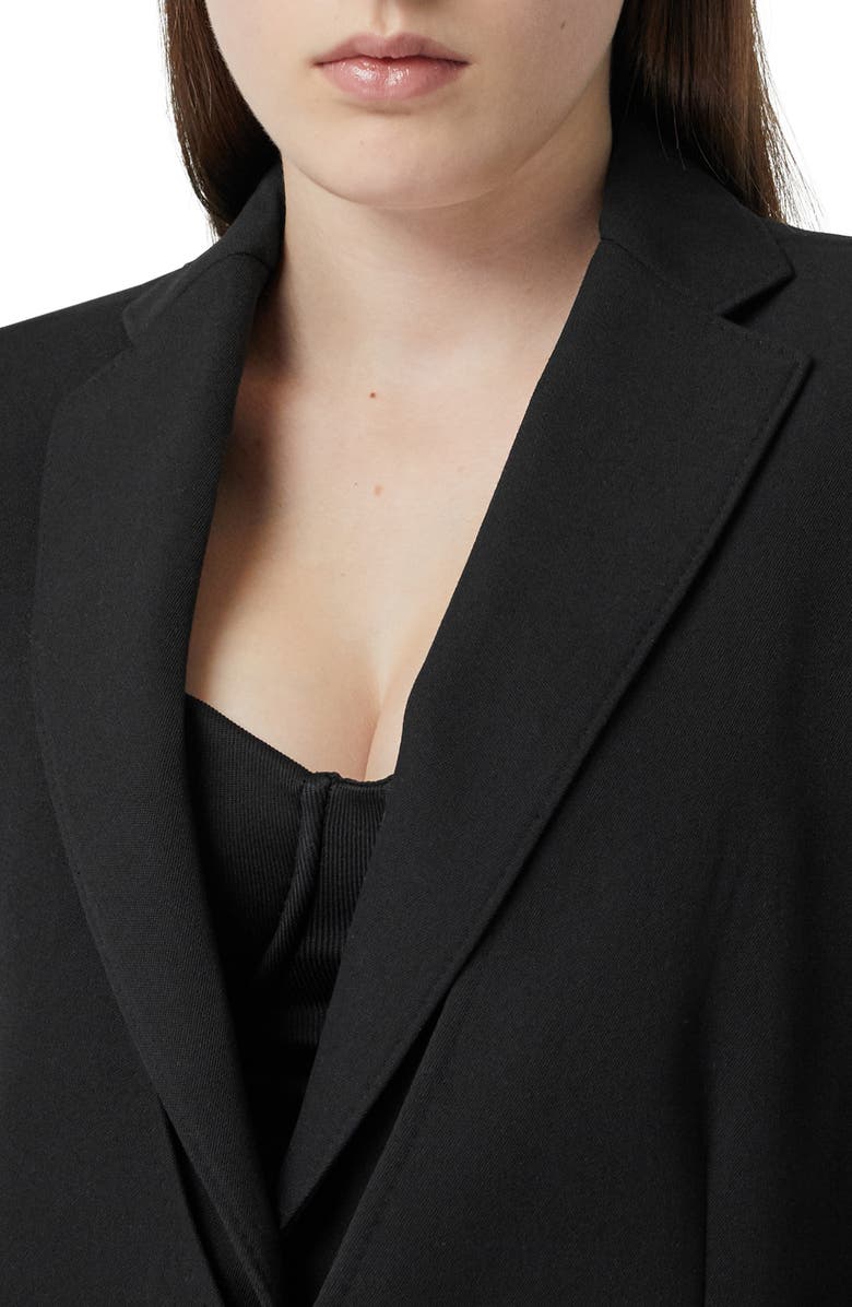 Burberry Titouan Double Layer Wool Blazer, Alternate, color, 